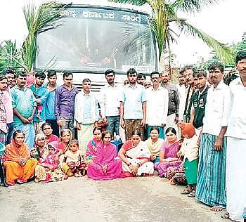 Ballari village sees a new dawn in bus connectivity