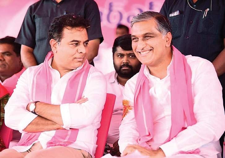 KT Rama Rao issues friendly challenge to T Harish Rao