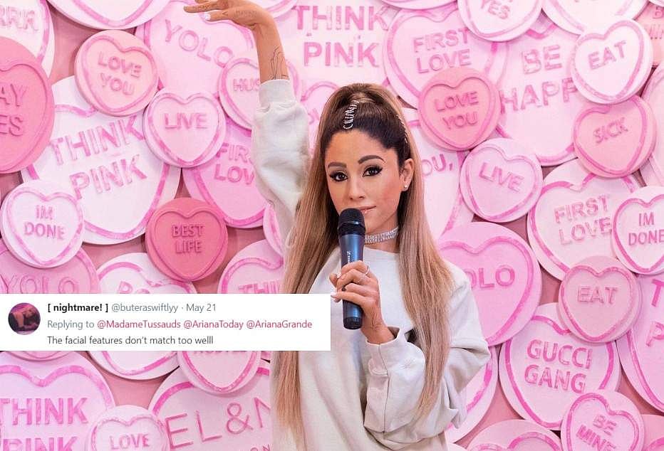 Fans upset over Ariana Grande's 'unrecognisable' wax statue at Madame(02)