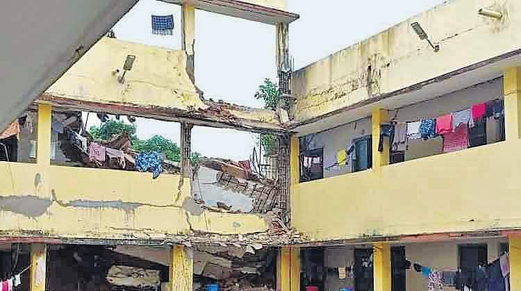Berhampur University’s unsafe buildings pose threat to students