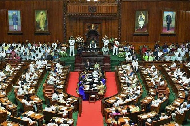 Eight bills tabled amid chaos in Karnataka Assembly