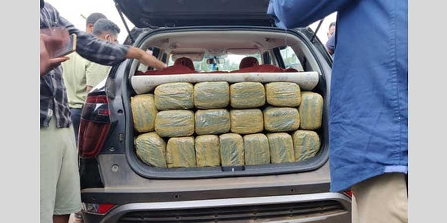 Chennai 11 kg ganja seized in