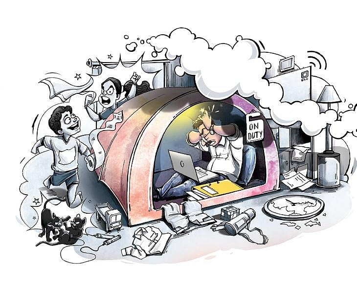 Work-life balance needed for WFH