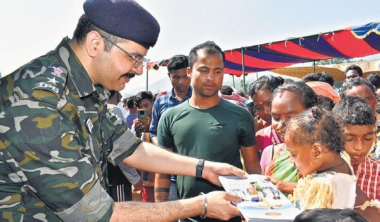 400 Maoist Sympathisers Surrender In Malkangiri