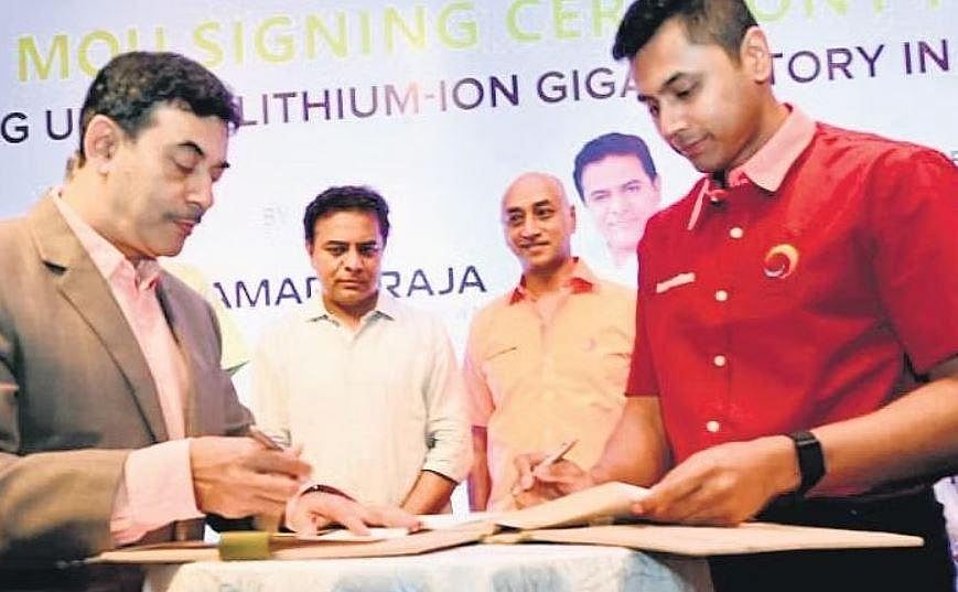 Amara Raja to invest Rs 9,500 crore in battery making unit at Mahbubnagar