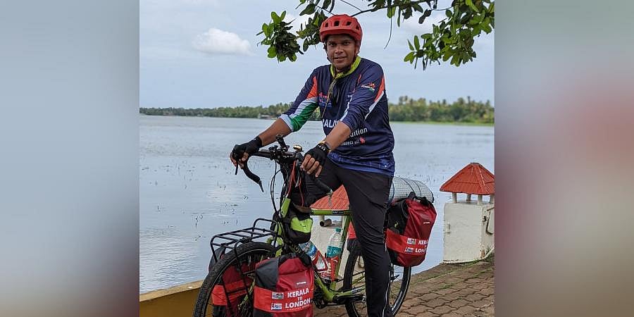 Kerala man Fayis quits Saudi job, now on a mission to cycle 30,000 kms ...