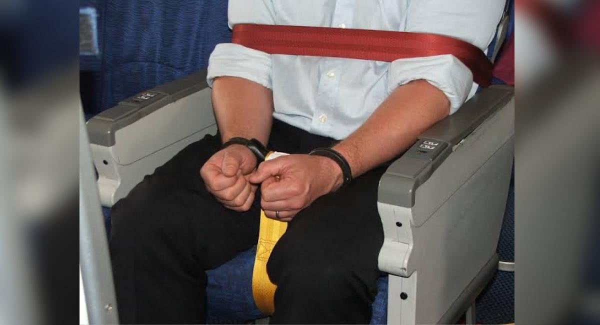 Cabin crew on flights should use restraining devices to handle unruly ...