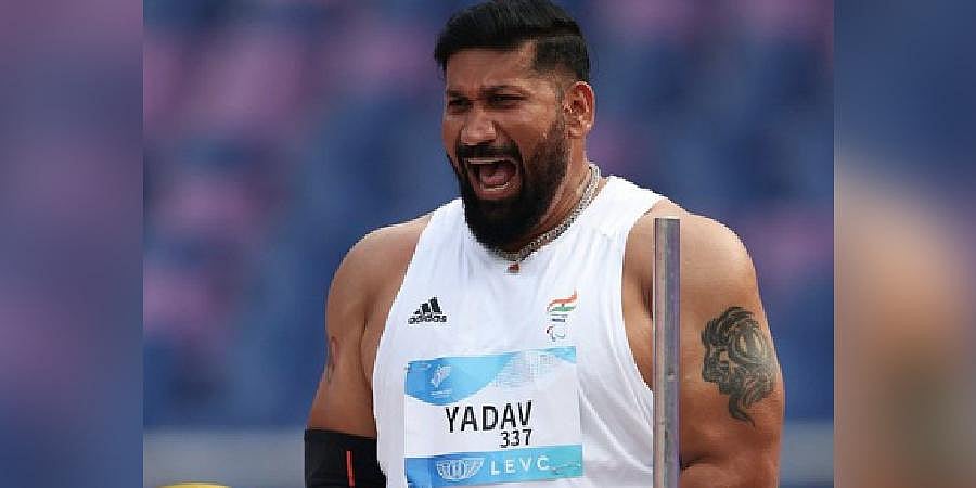 Asian Para Games: Neeraj Yadav bags gold in Men's Javelin Throw F55 ...