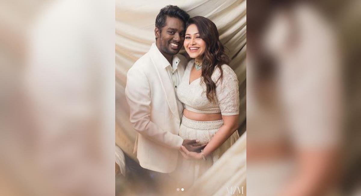 Atlee Gun 'Jawan' director Atlee, wife Priya Mohan welcome first child