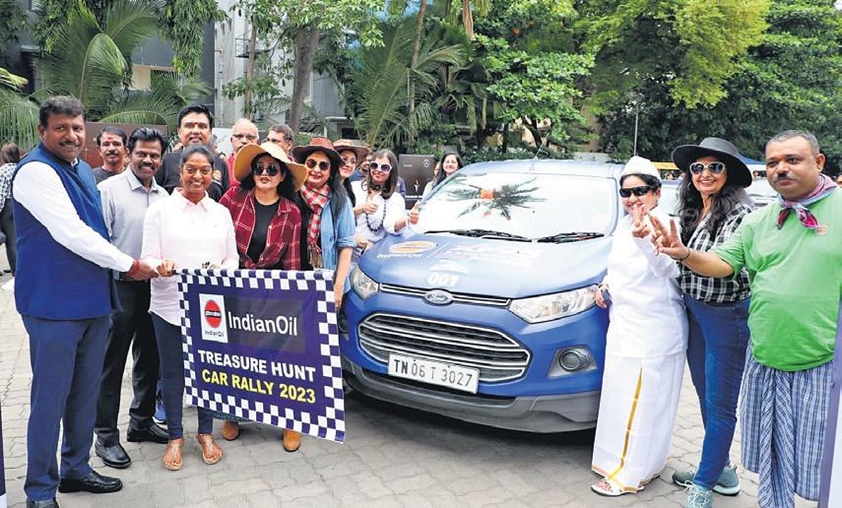 A fun rally on four wheels, with family