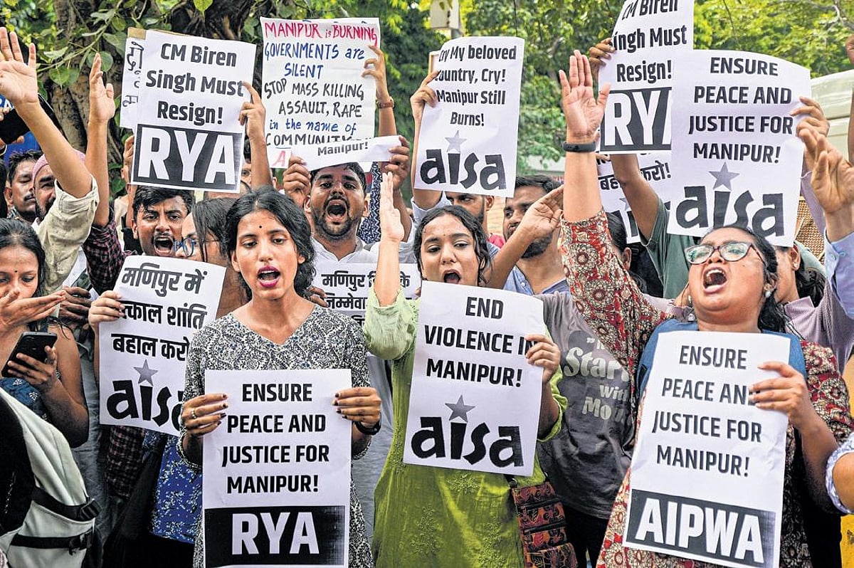 Manipur Present Riots Manipur riots: CPI to hold state-wide protest on July 25
