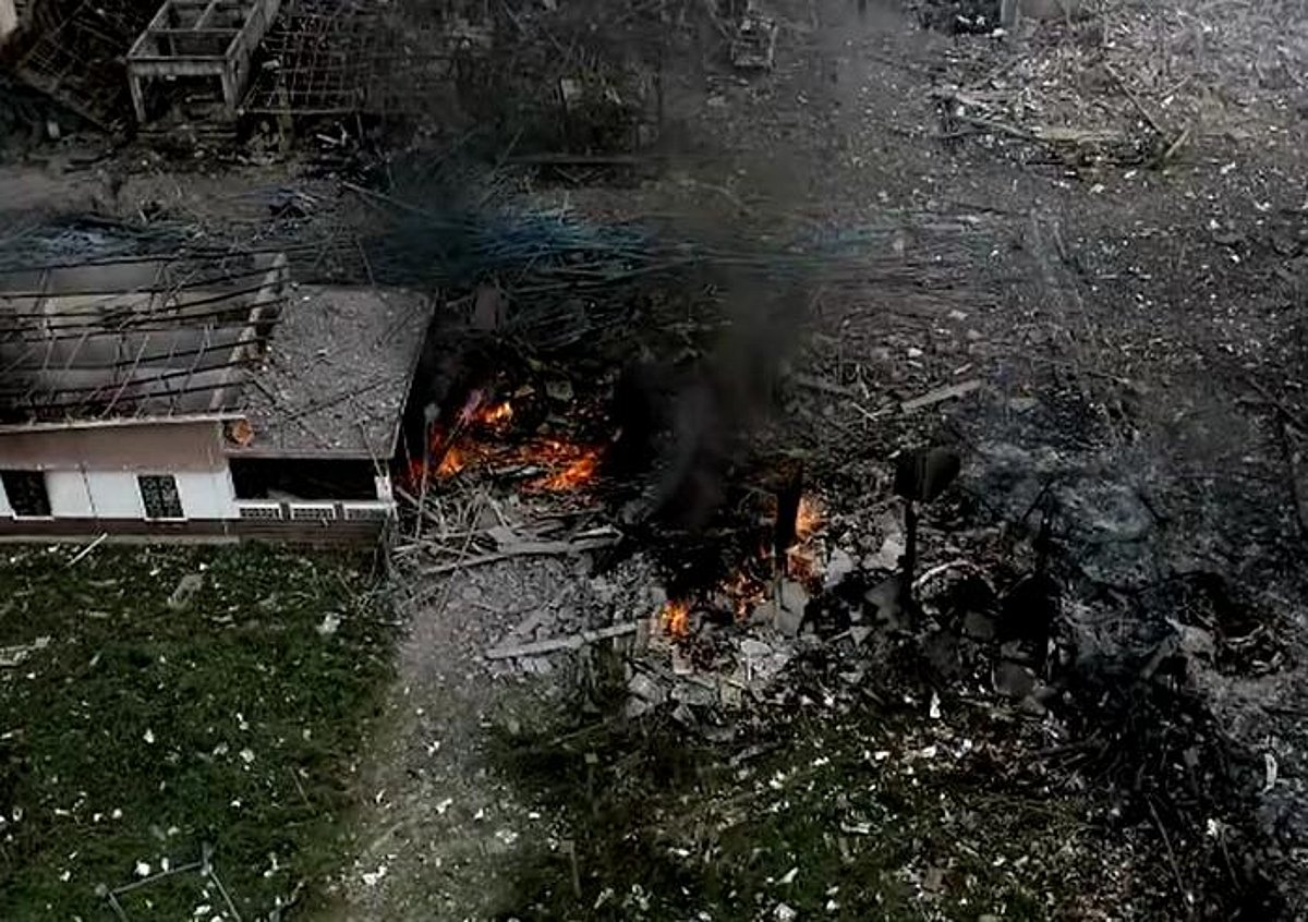 A large explosion at a fireworks warehouse in Thailand kills at least ...