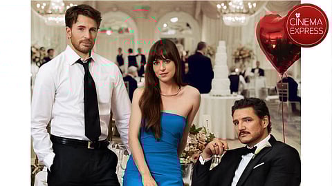 Here is the first look poster of Materialists