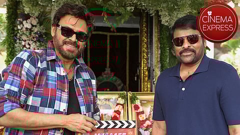 Chiranjeev-Anil Ravipudi’s MEGA157 launched with pooja ceremony