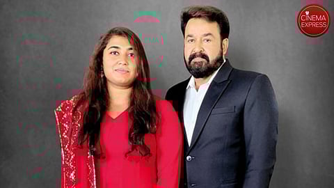 Mohanlal's daughter Vismaya to debut with Thudakkam