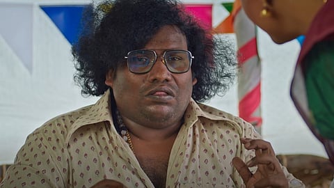 YouTube screengrab from the trailer of Yogi Babu's 'Thookudurai'