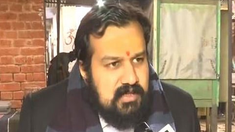 Advocate Vishnu Shankar Jain, representing the Hindu side in the Gyanvapi mosque dispute case.