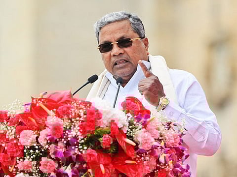 Karnataka CM Siddaramaiah.