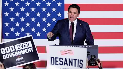 Florida Governor Ron DeSantis.