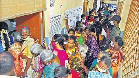 The overall number of women voters in the state exceeded men for the first time during the Lok Sabha elections in 2014.