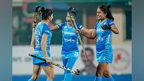 Representative image of Indian woemn's hockey team