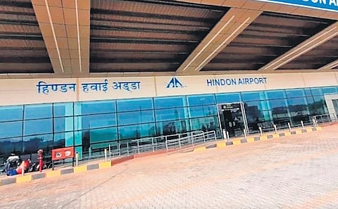 Hindon Airforce Station in Ghaziabad, over 40-km-away from IGI airport.