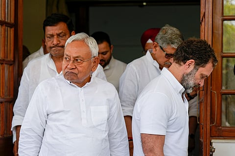 Bihar Chief Minister Nitish Kumar.
