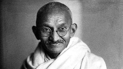 Mahatma Gandhi.
