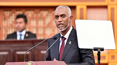 Maldives President Mohamed Muizzu