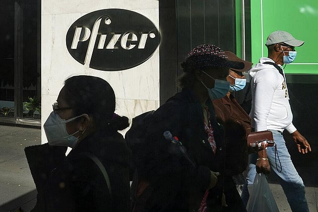 Pfizer says an early peek at its vaccine data suggests the shots
may be 90 per cent effective at preventing COVID-19, but it
doesn't mean a vaccine is imminent. (Photo | AP)