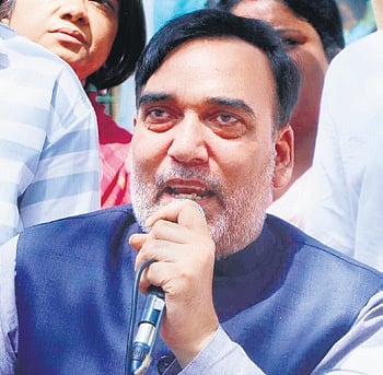 Delhi Development Minister Gopal Rai.