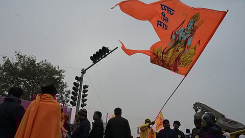 The scenes in streets are festive and devotees are eagerly awaiting for the doors of the temple to open for them from January 23 onwards.