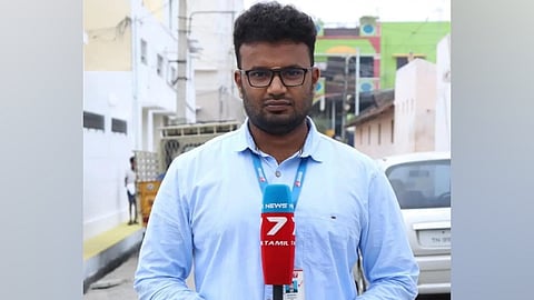 TV reporter Nesaprabhu 