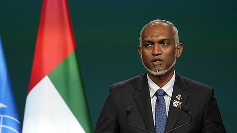 Maldivian President Mohamed Muizzu