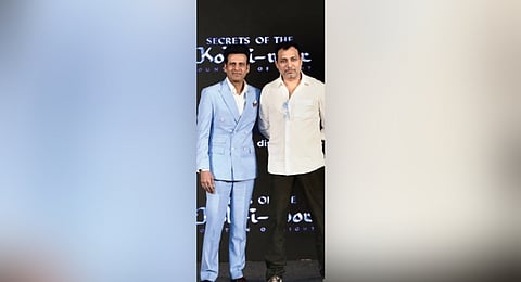 Manoj Bajpayee (L) and Neeraj Pandey