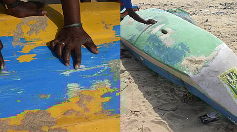 Some fishermen have paid out of their pockets to fix damages, but not many can afford it.