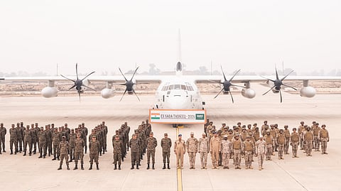 The exercise will facilitate developing interoperability, bonhomie and camaraderie between troops from both sides.