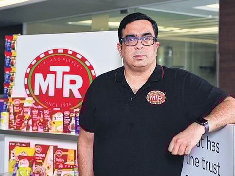 MTR Foods CEO Sunay Bhasin.
