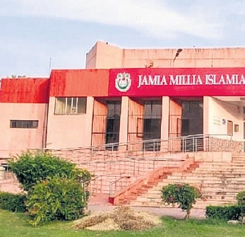 A view of Jamia Millia Islamia University. 