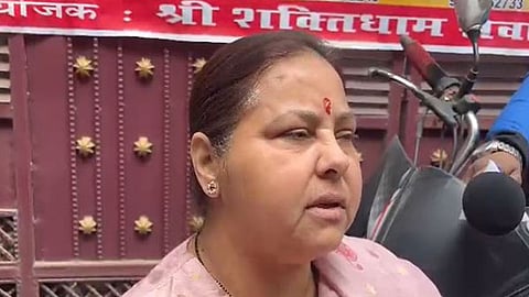 RJD leader and Lalu Prasad Yadav's daughter Misa Bharti.