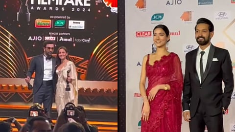 Filmfare Awards 2024 full list: Ranbir Kapoor, Alia Bhatt, and '12th Fail' take top wins