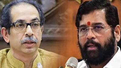 Shiv Sena (UBT) leader and former Maharashtra Chief Minister Uddhav Thackeray 