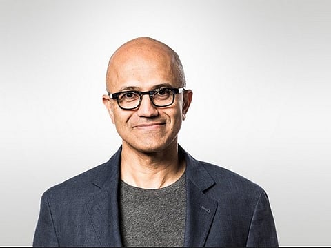 Microsoft CEO Satya Nadella.