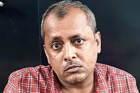 Arrested CPI (Maoist) leader Sabyasachi Goswami alias Kishor