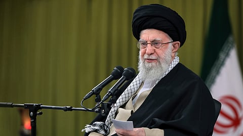 Supreme Leader Ayatollah Ali Khamenei.