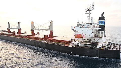 Navy destroyer INS Visakhapatnam responds to drone attack in Gulf of Aden