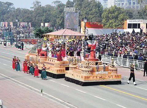 600-year-old spirit of Bastar tribals in Chhattisgarh tableau at R-day parade