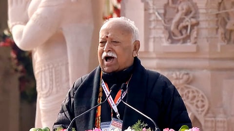 RSS Chief Mohan Bhagwat 