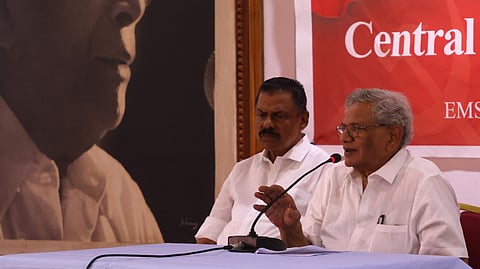 CPM’s general secretary Sitaram Yechury