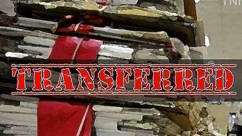 TN govt transfers IAS officers 
in minor rejig